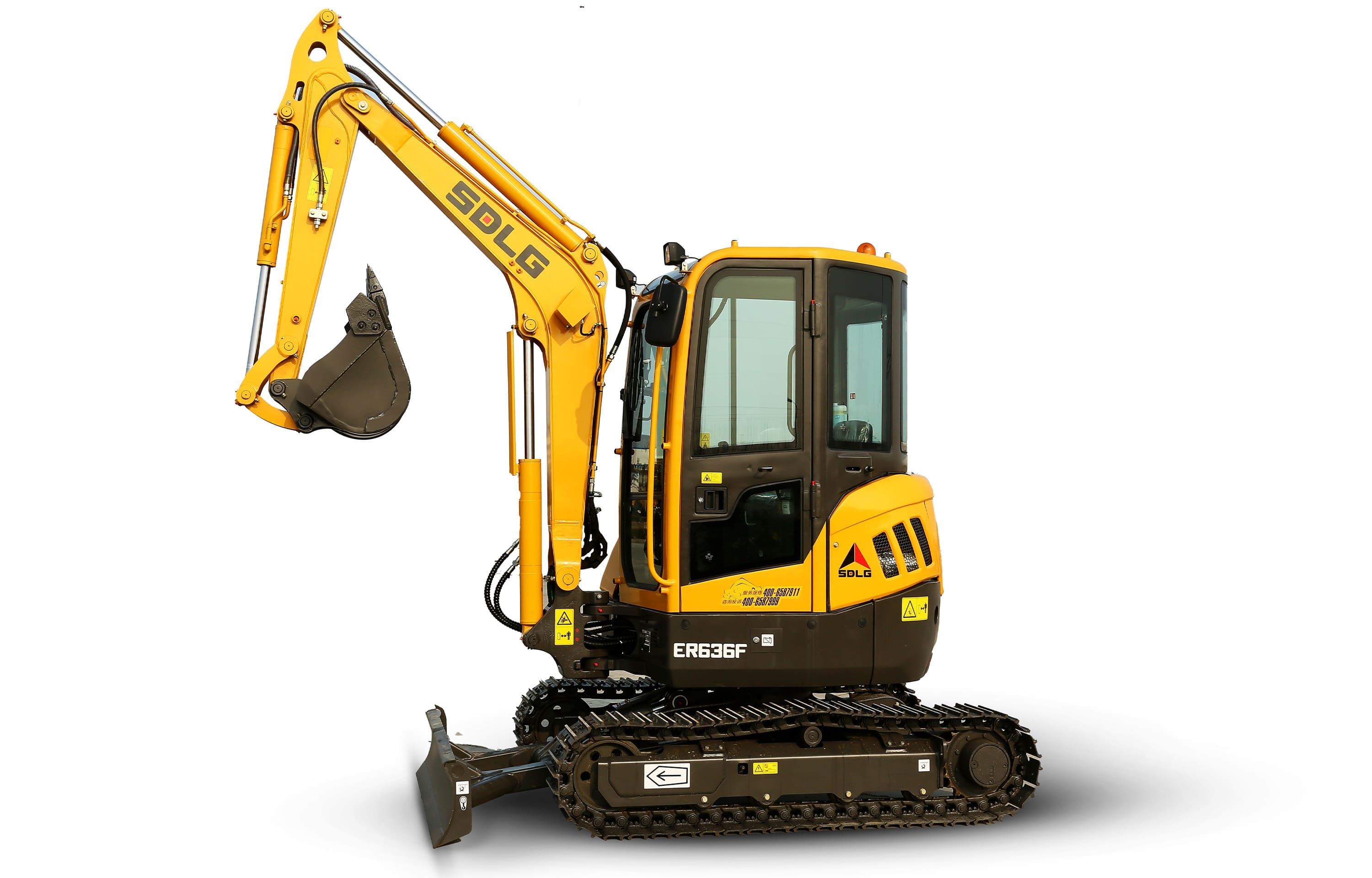 LPL8mmエディターSR8 Escavadeira Compacta ER636F: Espaços Pequenos | SDLG Brasil